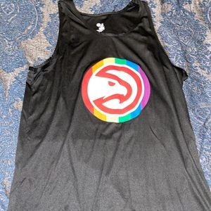 Atlanta Hawks Pride Tank Top - Large